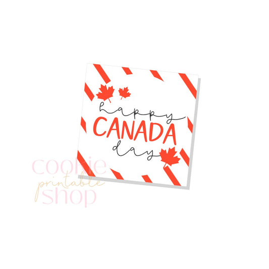 canada day tag - digital download