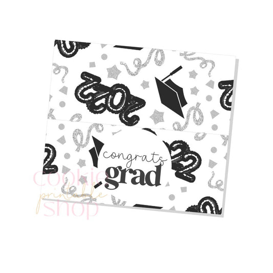 congrats grad bag topper - digital download