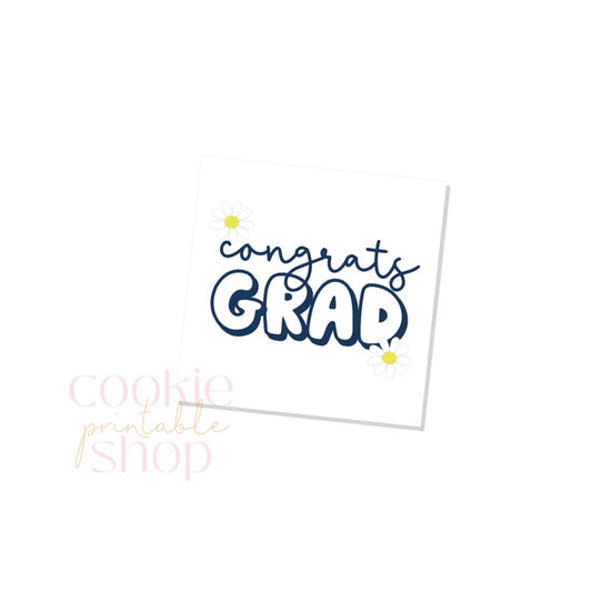 congrats grad tag- digital download