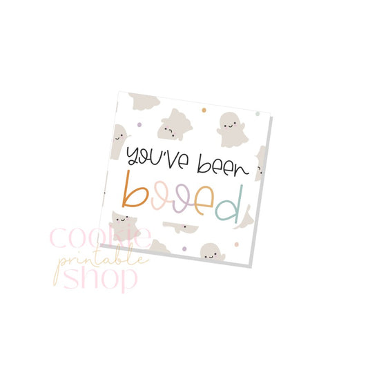 you've been booed tag - digital download