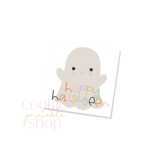 happy halloween tag- digital download