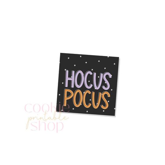 hocus pocus tag - digital download