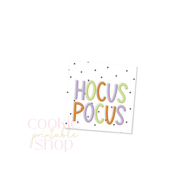 hocus pocus tag - digital download