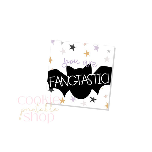you are fangtastic tag - digital download