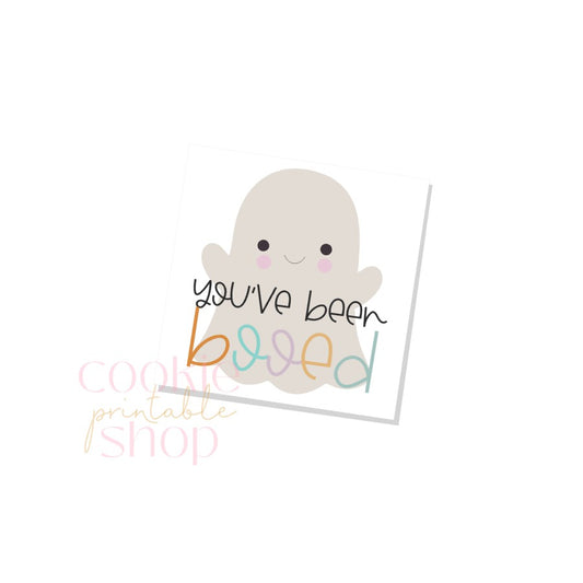 you've been booed tag- digital download