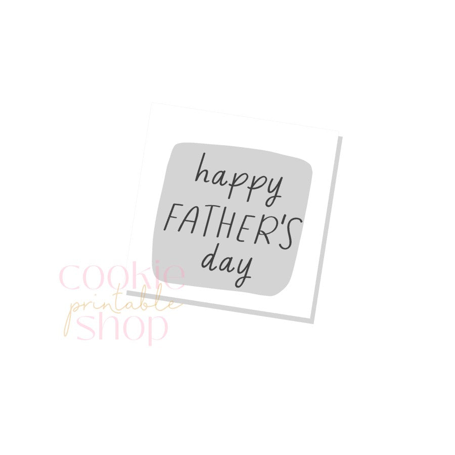 happy father's day tag - digital download