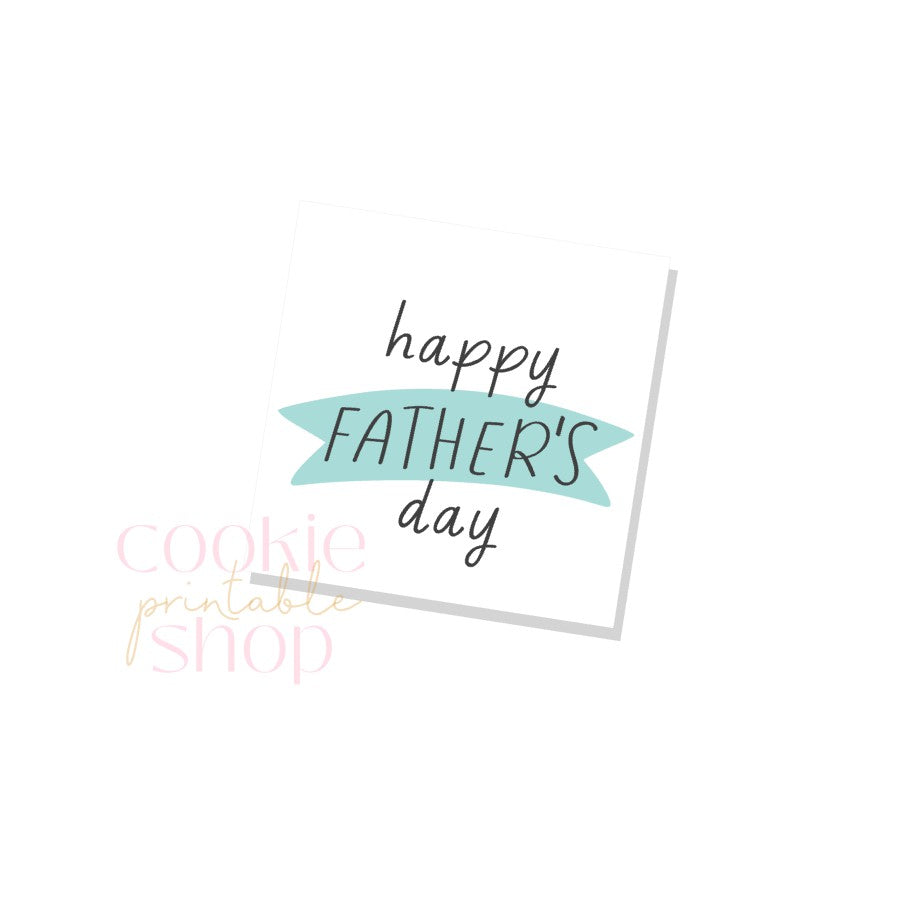 happy father's day tag - digital download