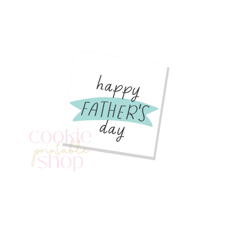 happy father's day tag - digital download