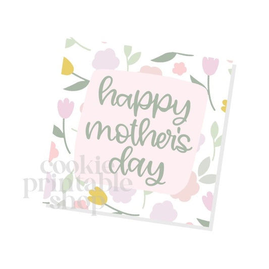 happy mother's day tag - digital download