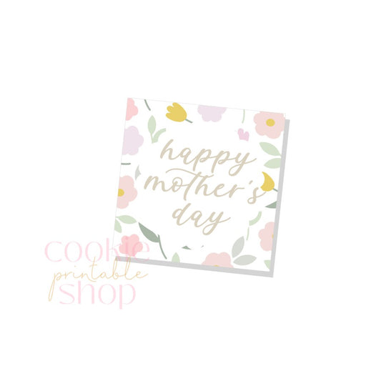 happy mother's day tag - digital download