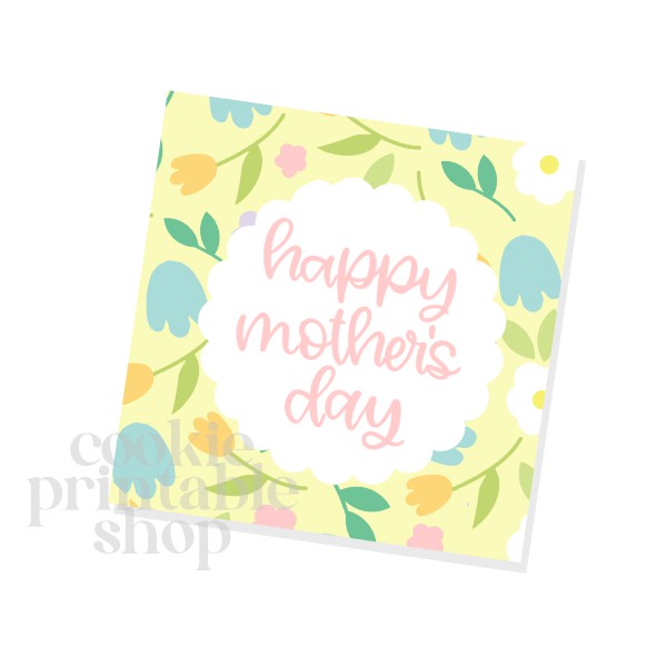 happy mother's day tag - digital download