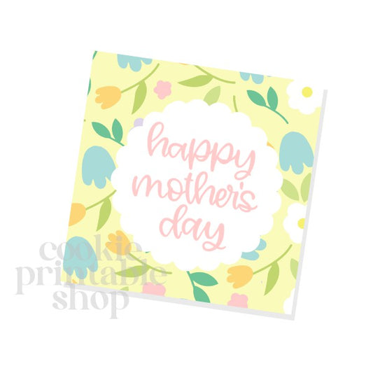 happy mother's day tag - digital download