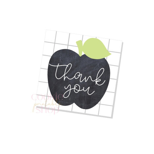 thank you tag - digital download