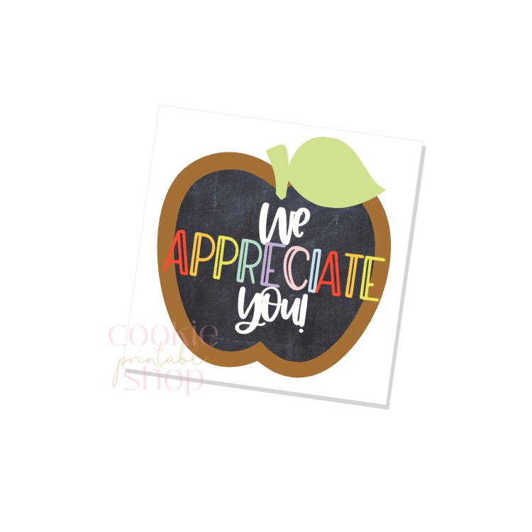 we appreciate you tag - digital download
