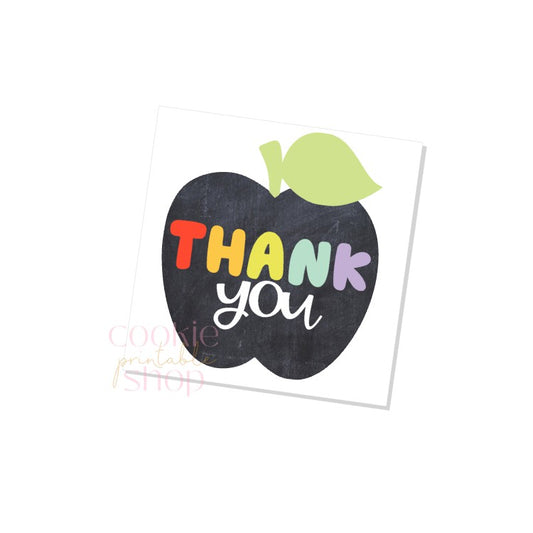 thank you tag - digital download