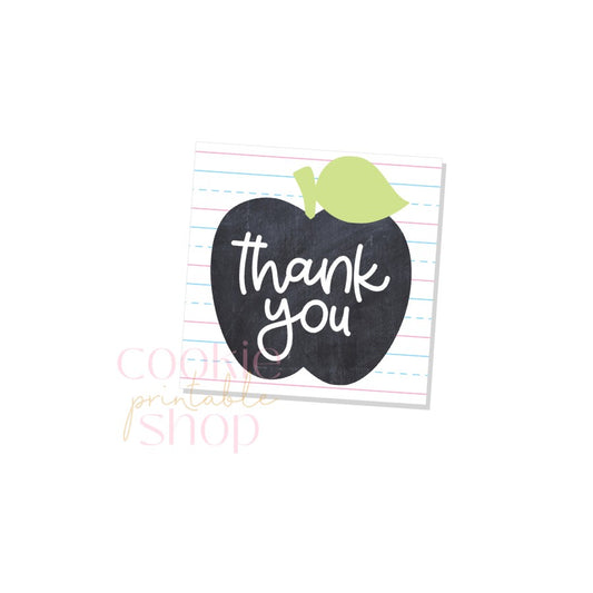 thank you tag - digital download