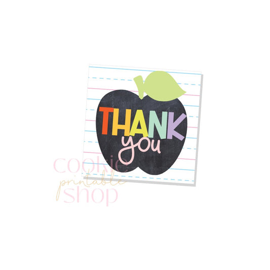 thank you tag - digital download