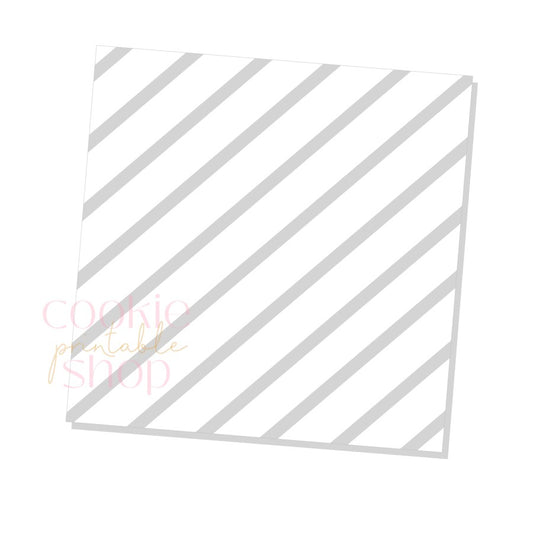 thin gray stripe box backers - digital download
