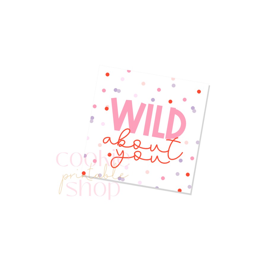 wild about you tag - digital download