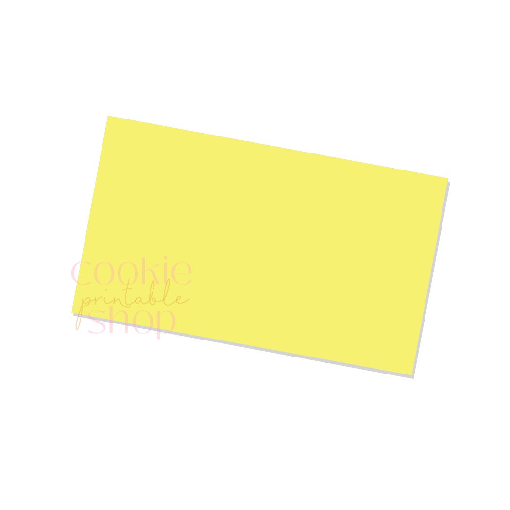 solid yellow box backers for peeps boxes - digital download – Sweet ...